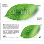 SALVIETTONE GREEN ICE - THE VERDE 6X14 PZ/CF500
